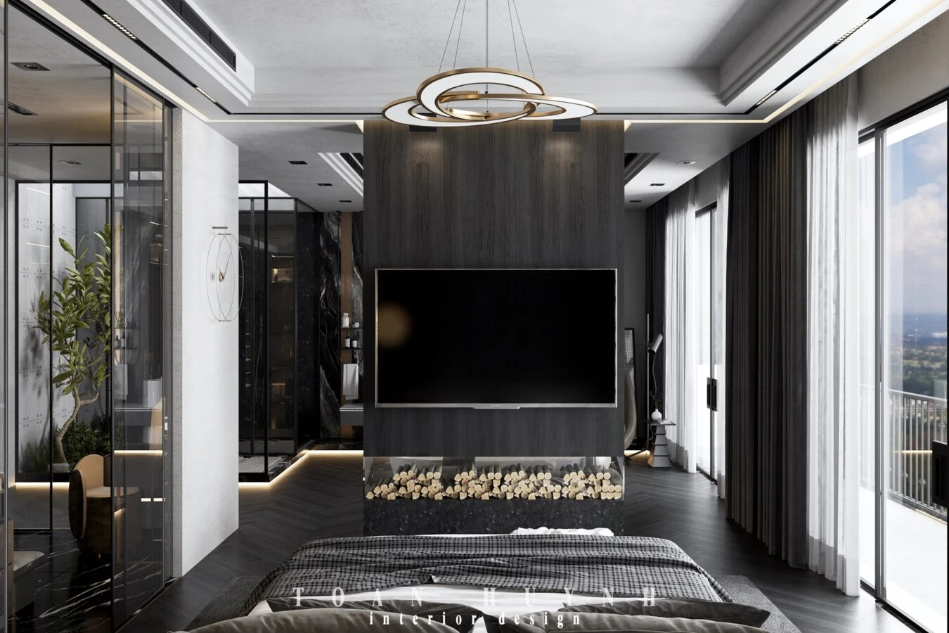 Sketchup Free Model Download Modern Bedroom Vray ID 101000531 (Huynh Toan)