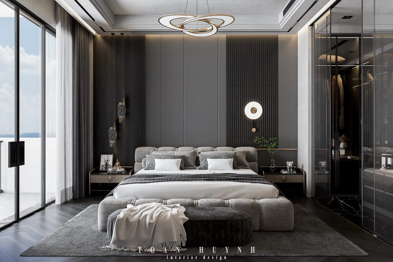 Sketchup Free Model Download Modern Bedroom Vray ID 101000531 (Huynh Toan)