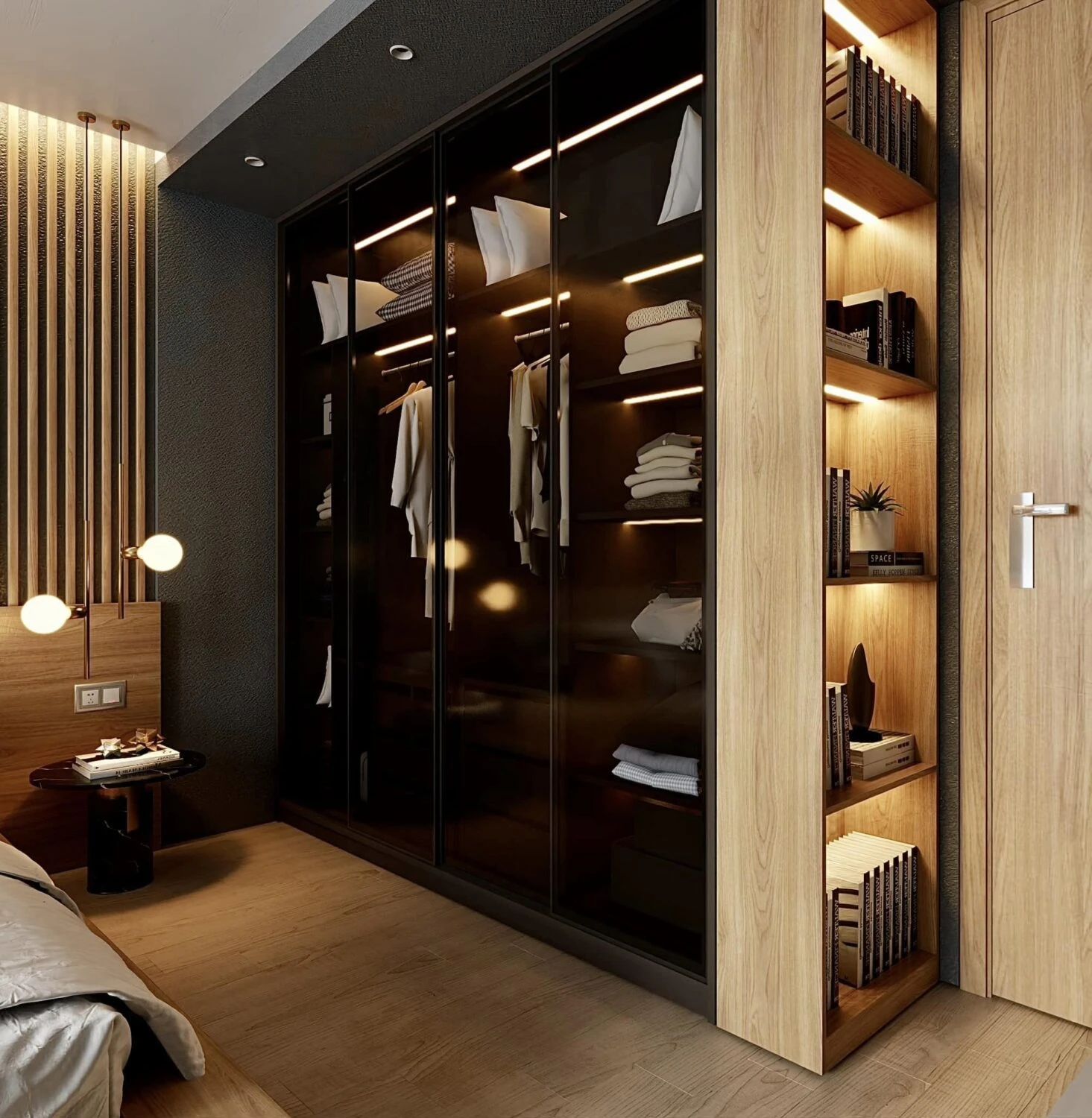 Sketchup Free Model Download Vantage Modern Bedroom ID 101000701 (Nguyen Phuc)