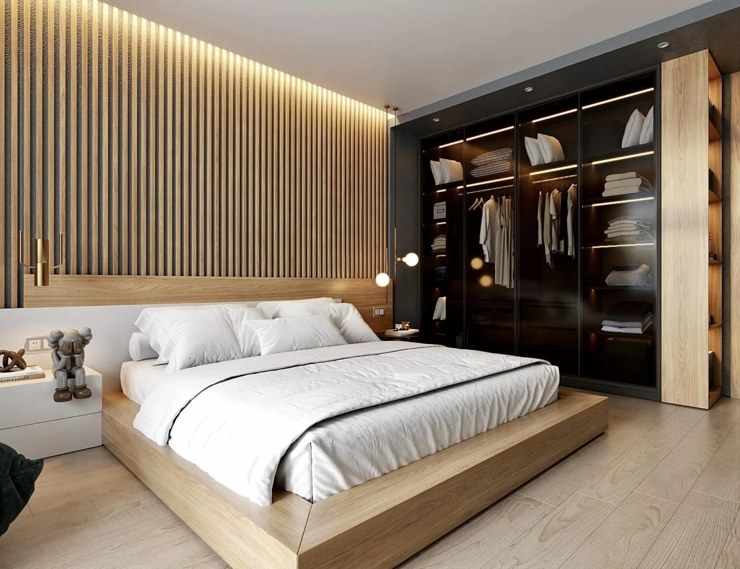 Sketchup Free Model Download Vantage Modern Bedroom ID 101000701 (Nguyen Phuc)