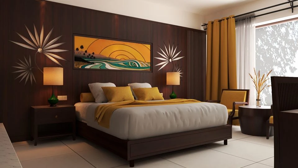 SketchUp Free Sketchup Free Model Download Vray Modern Bedroom ID 101000252 (Le Nguyen Van Thuyen)