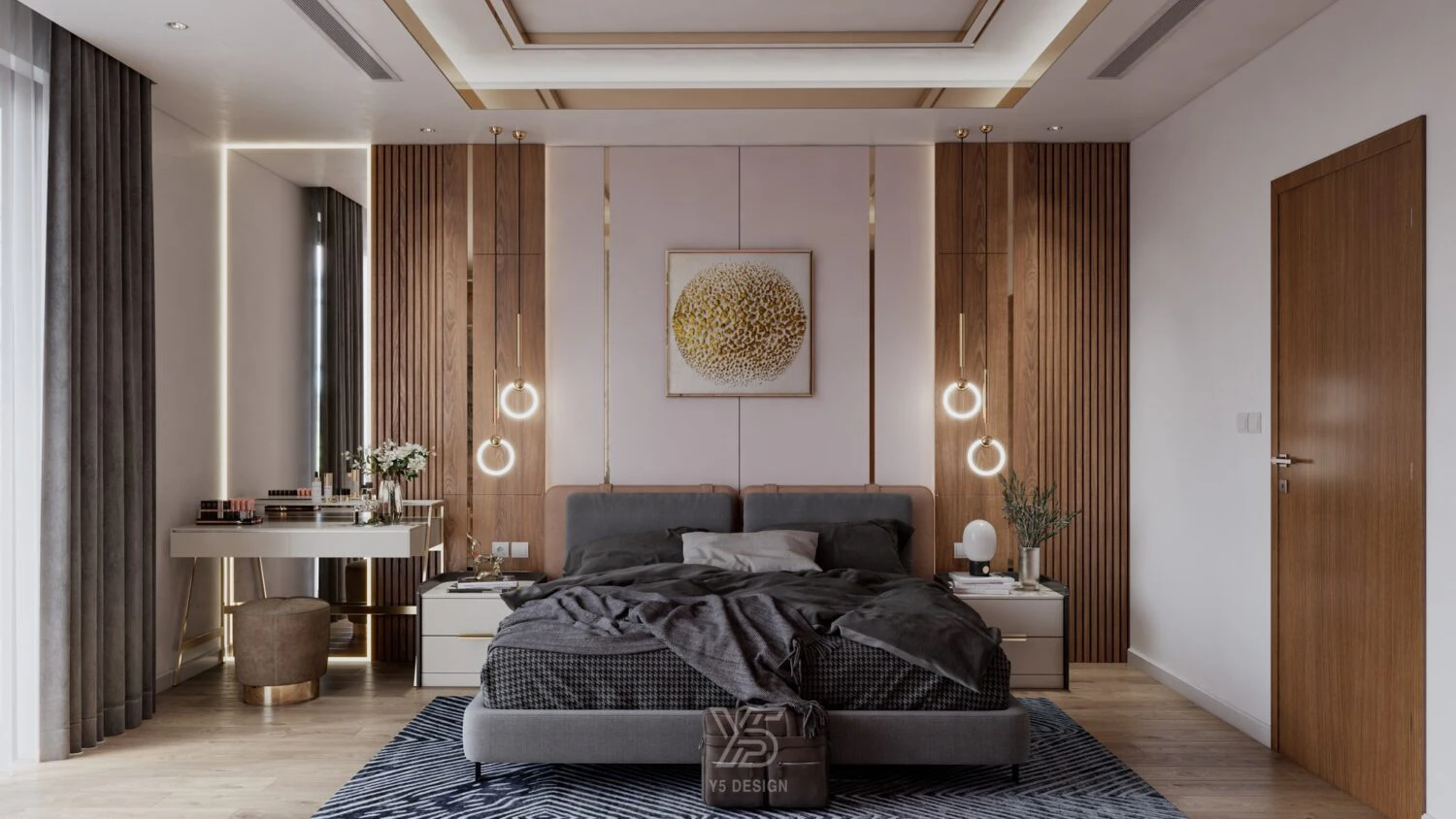 Sketchup Free Model Download Vray Modern Bedroom ID 101000641 (Huy Ung)