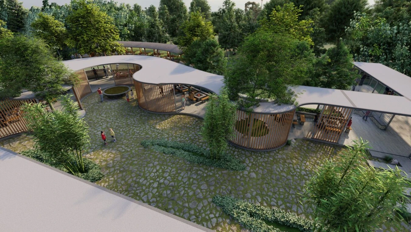 Sketchup Free Model Modern Exterior Enscape ID 101000380 (Cuong Covua)