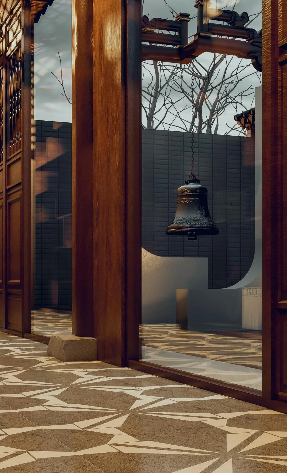 Sketchup Free Model Modern Exterior Enscape ID 101000450 (Dat Bui)