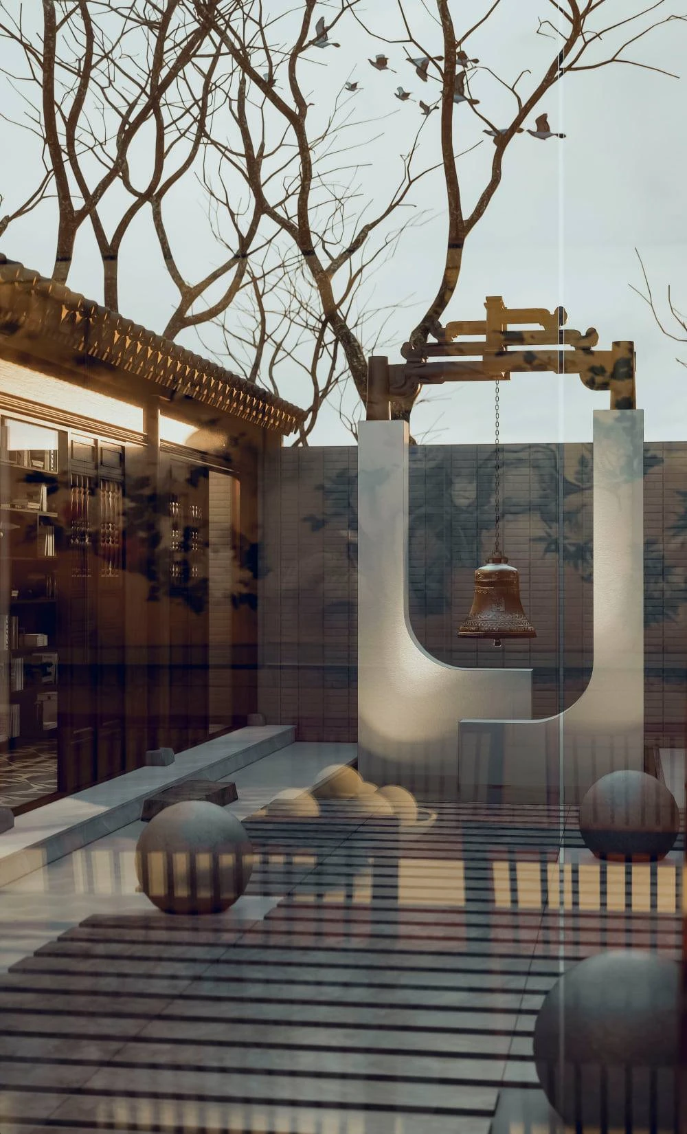 Sketchup Free Model Modern Exterior Enscape ID 101000450 (Dat Bui)