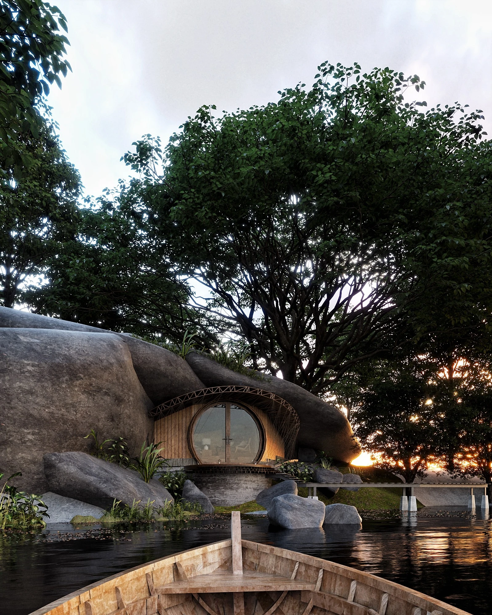 SketchUp Free Sketchup Free Model Modern Exterior ID 101000490 (Chau Hung)