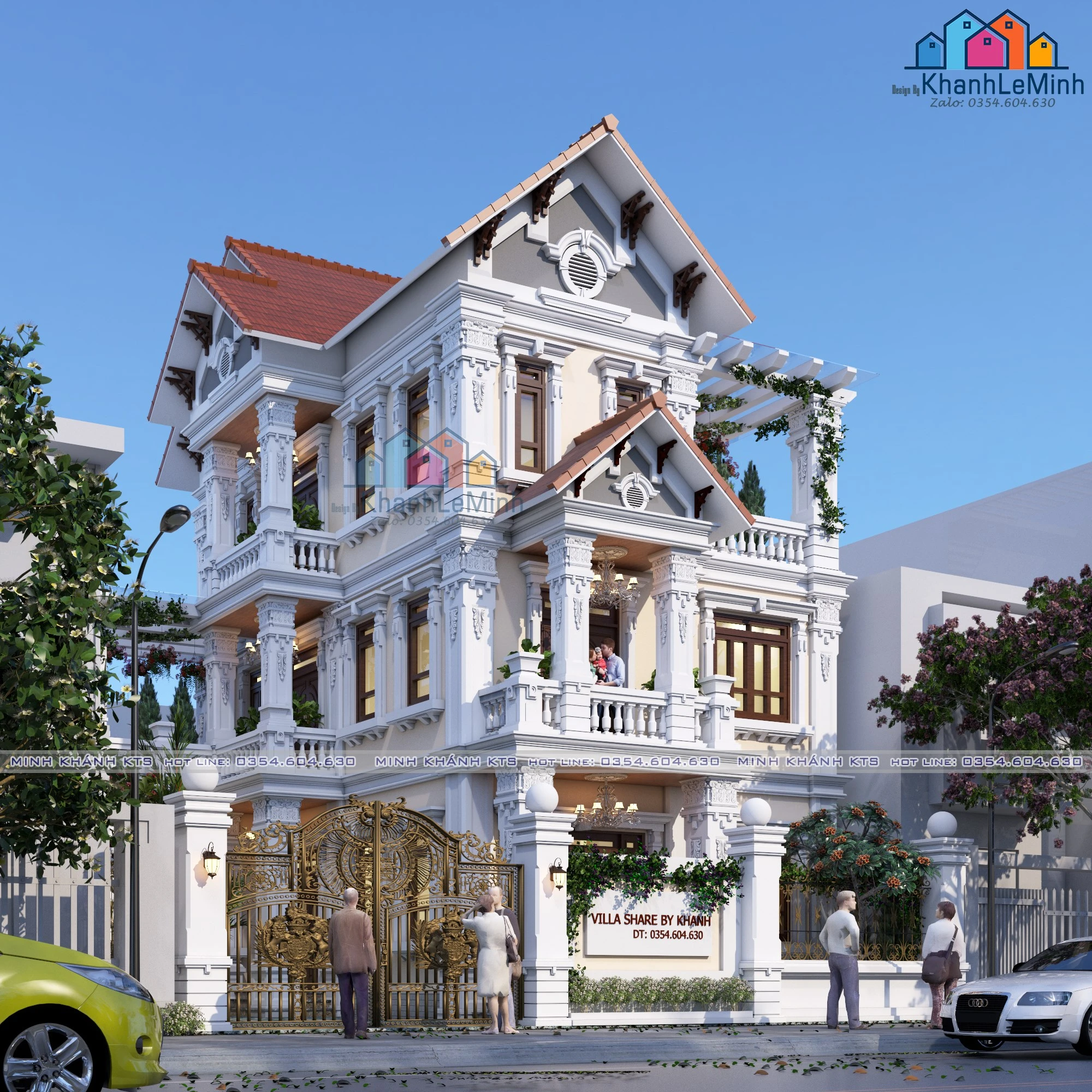 Sketchup Free Model Modern Exterior ID 101000600 (Khanh)