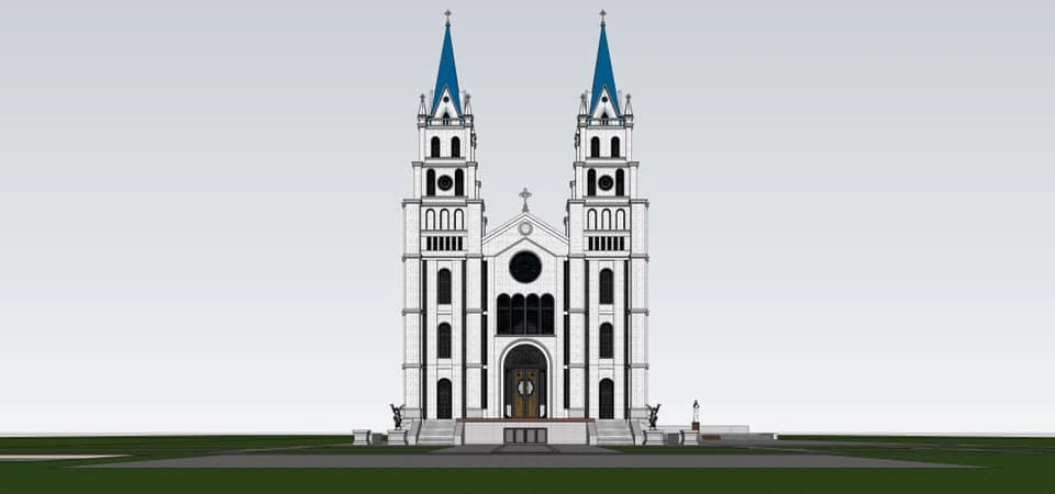 Sketchup Free Model Modern Exterior ID 101000690 (Hung Nguyen)