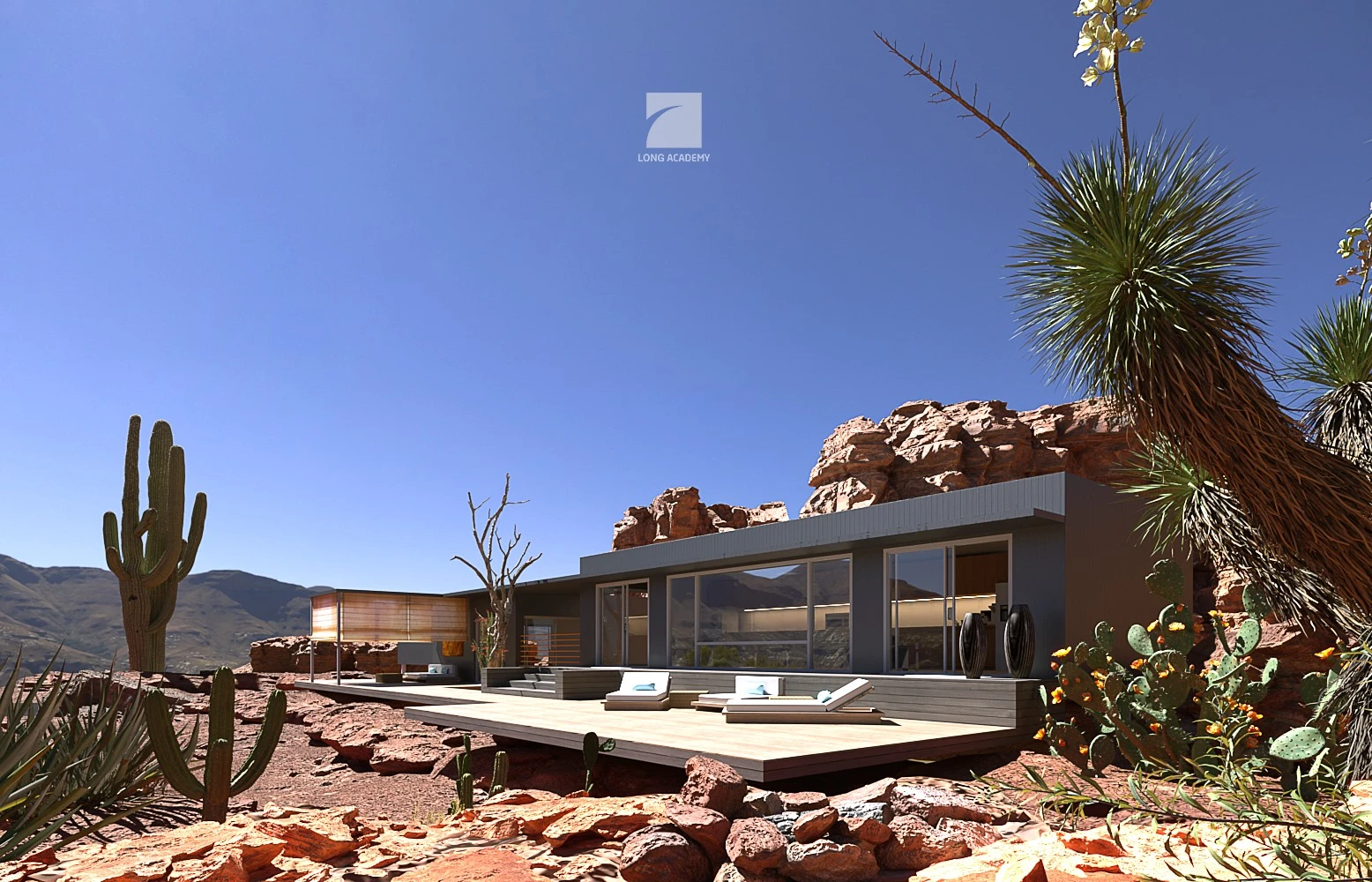 Sketchup Free Scene Download Modern Exterior ID 101000488 (Nguyen Van Long)