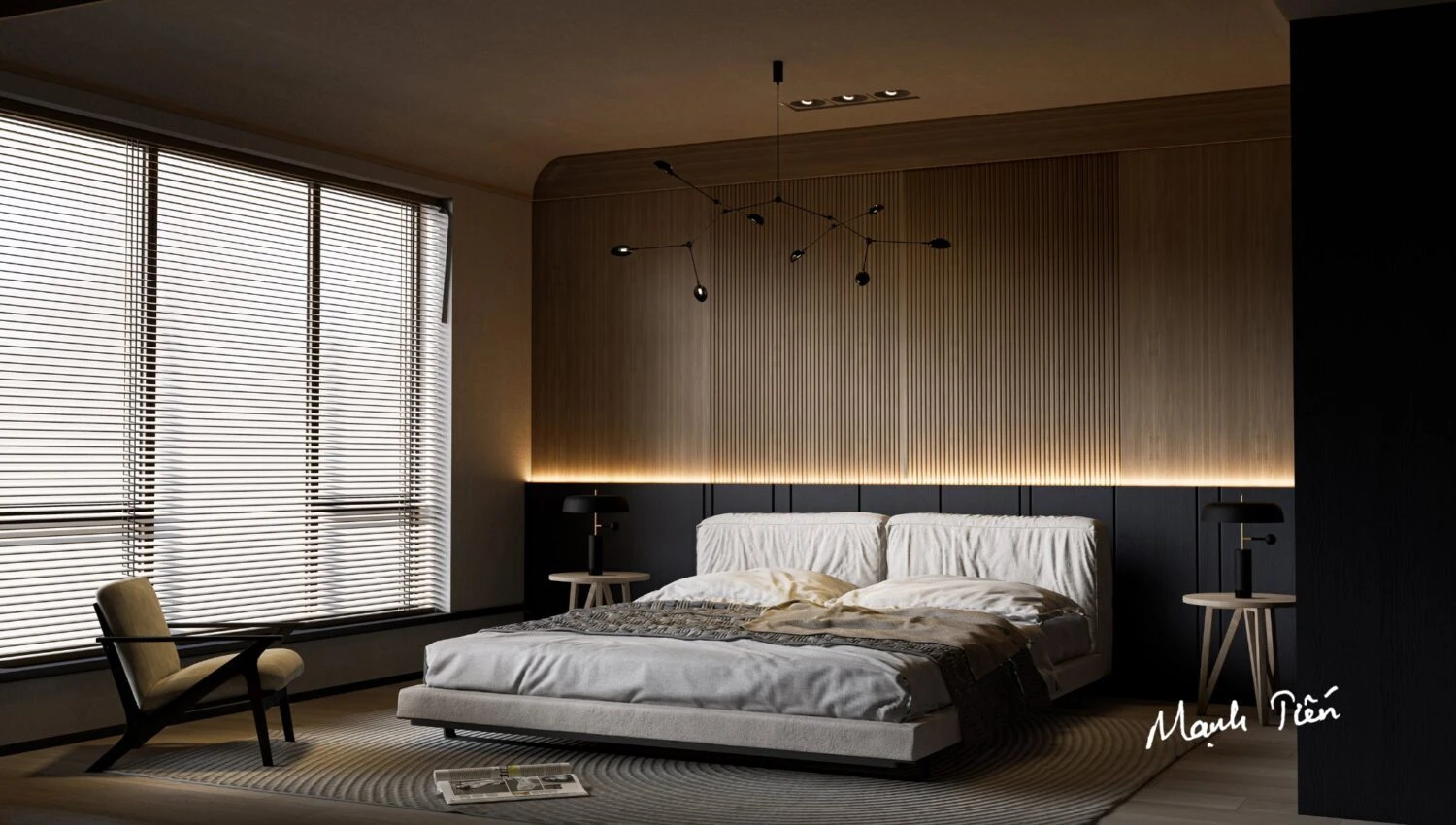 SketchUp Free Sketchup Model Download Free Modern Bedroom Enscape ID 101000616 (Manh Tien)