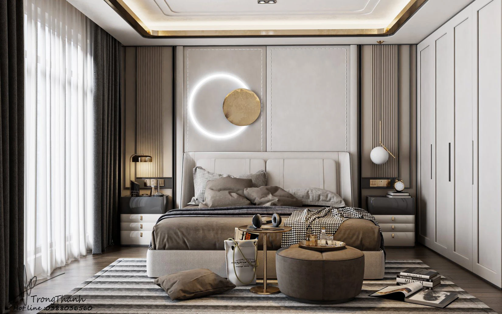 SketchUp Free Sketchup Model Download Free Modern Bedroom ID 101000407 (Trong Thanh)