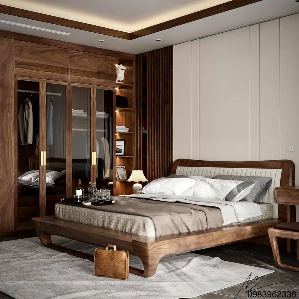 Sketchup Model Download Free Modern Bedroom ID 101000526 (Nguyen Van Nam)