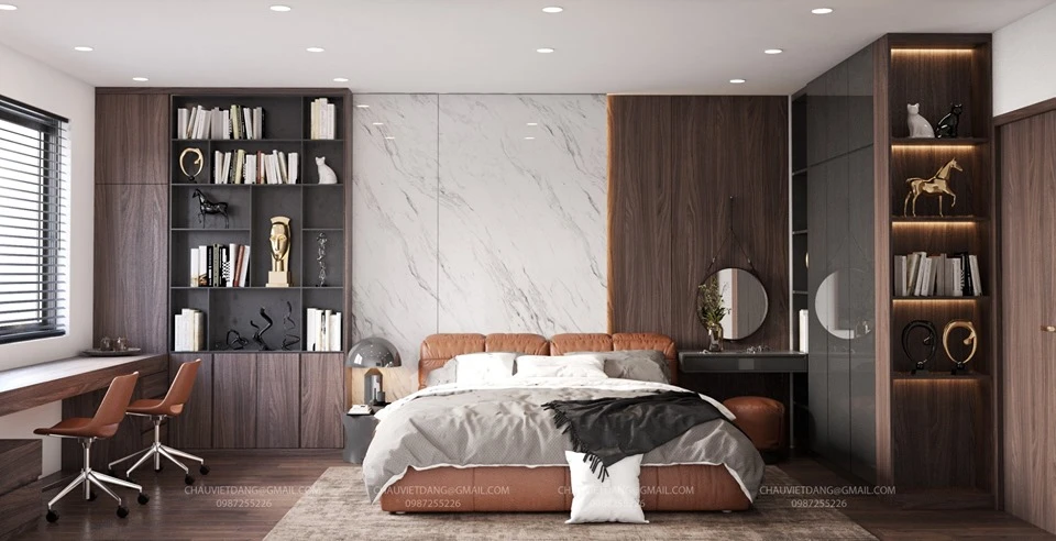 Sketchup Model Download Free Modern Bedroom Vray ID 101000227 (Dang Viet Chau)