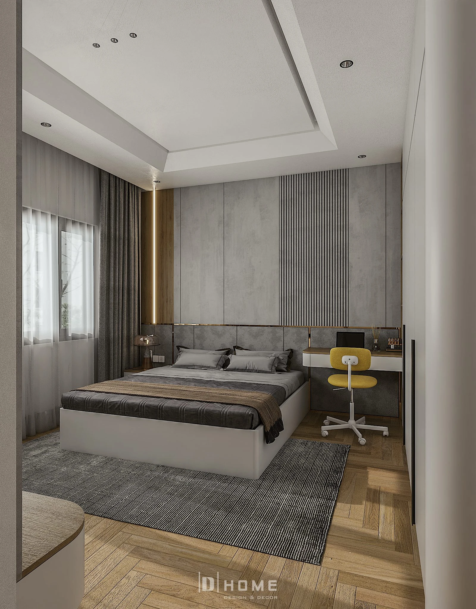 SketchUp Free Sketchup Model Download Free Vantage Modern Bedroom ID 101000726 (Dao Van Dung)