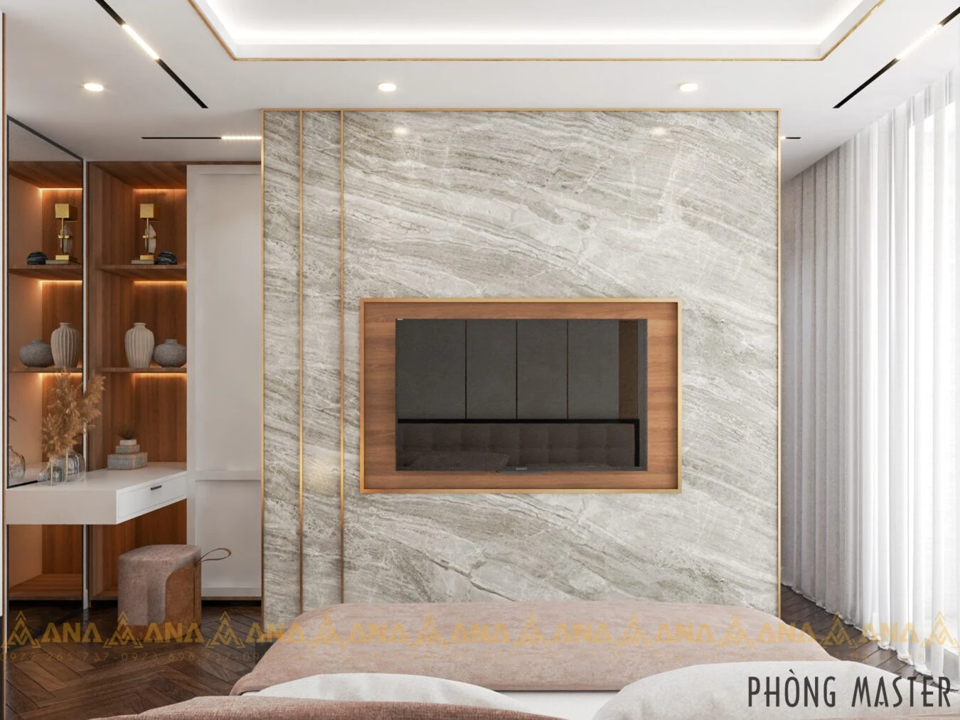 Sketchup Model Download Free Vray Modern Bedroom ID 101000536 (Hung Le)