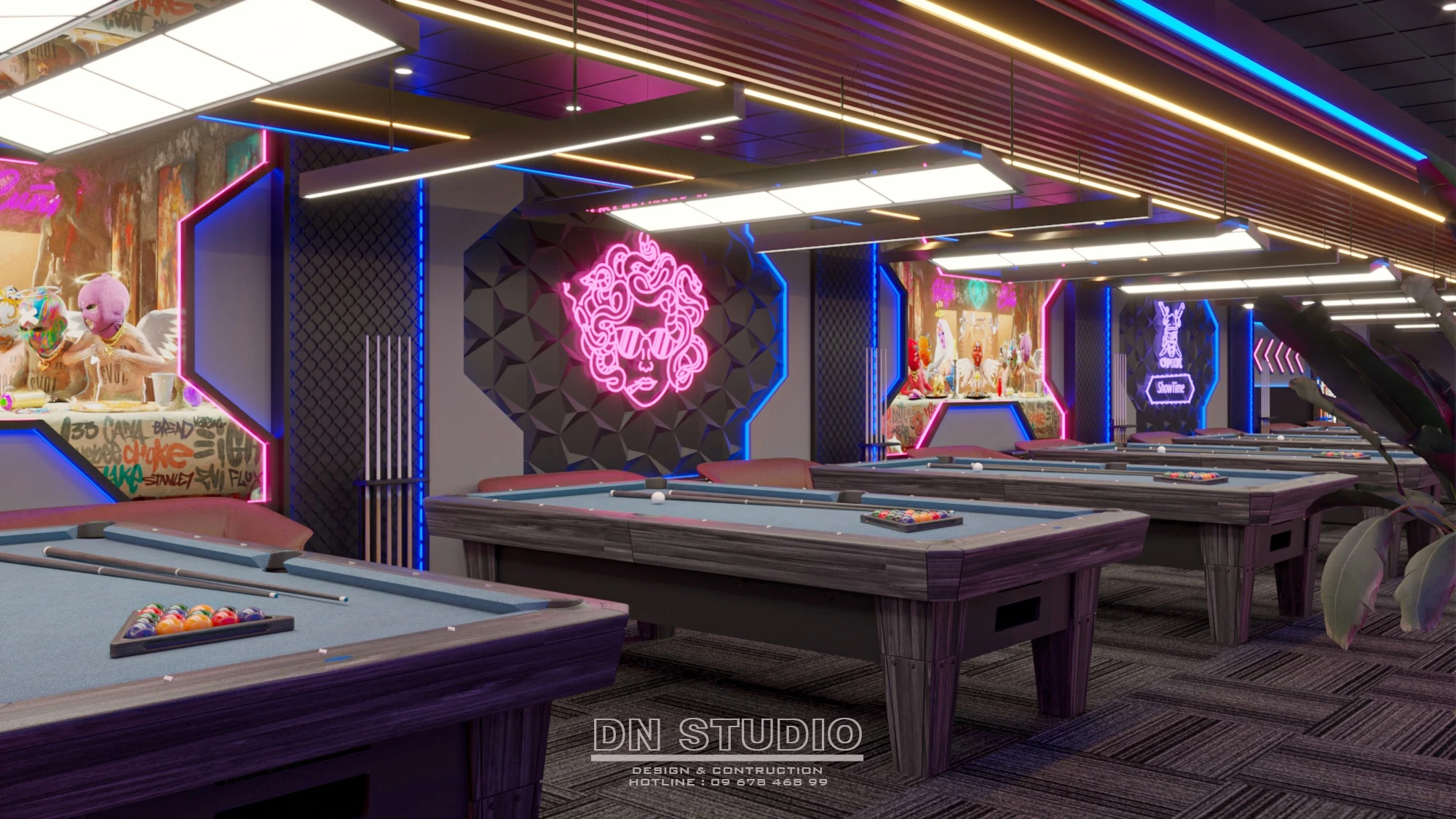 Sketchup Model Download Modern Billiard Club ID 211000040 (Danh Nam)