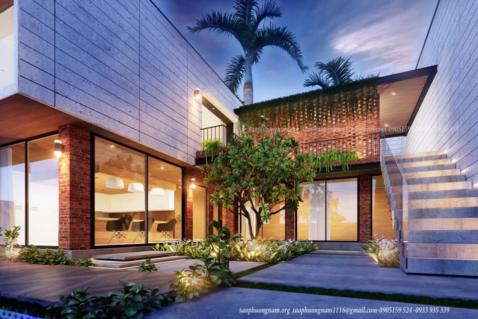 Sketchup Model Download Modern Exterior Enscape ID 101000475 (Hoang Gia)