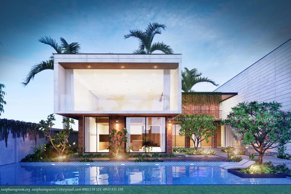 Sketchup Model Download Modern Exterior Enscape ID 101000475 (Hoang Gia)