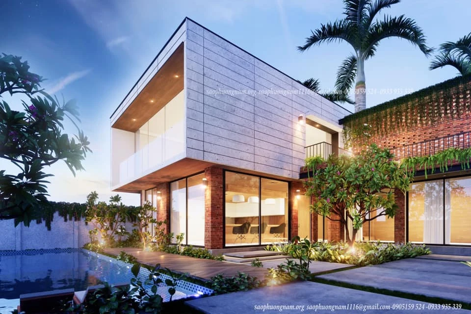 Sketchup Model Download Modern Exterior Enscape ID 101000475 (Hoang Gia)