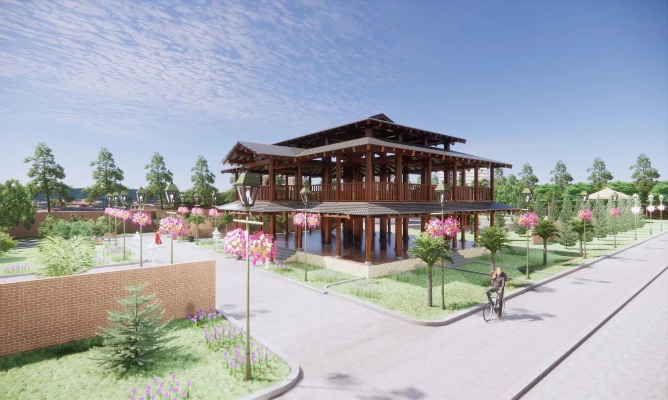 Sketchup Model Download Modern Exterior ID 101000405 (Dinh Cong Bay)