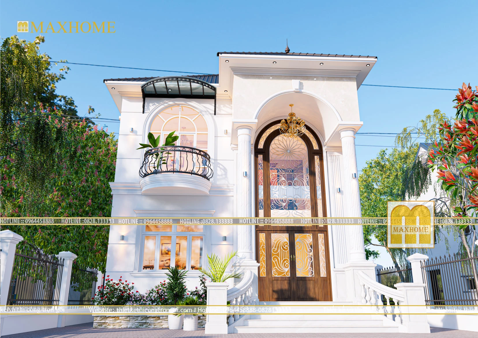 Sketchup Model Download Modern Exterior ID 101000555 (Dinh Phong)