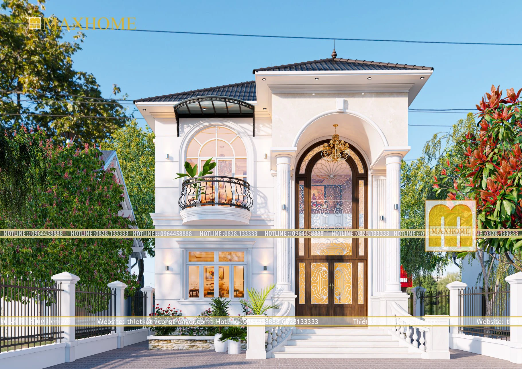 Sketchup Model Download Modern Exterior ID 101000555 (Dinh Phong)