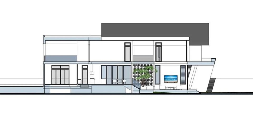 Sketchup Model Download Modern Exterior ID 101000705 (Na Studio)