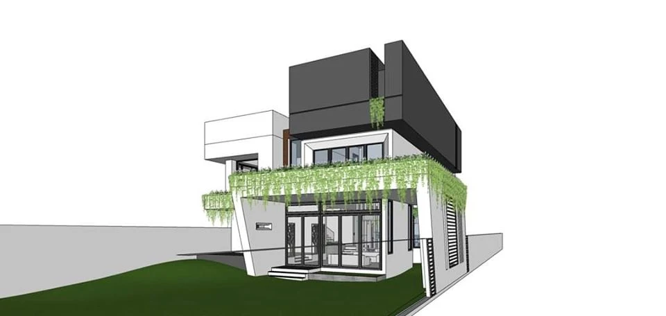 Sketchup Model Download Modern Exterior ID 101000705 (Na Studio)