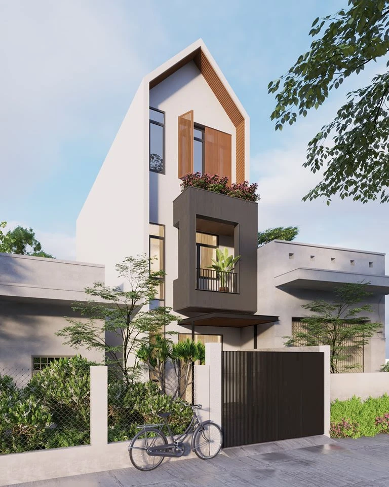 Sketchup Model Download Modern Exterior Vray ID 101000635 (Vo Duc Duy)