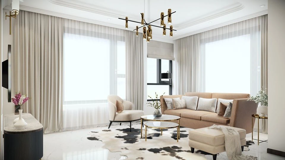 Sketchup Model Download Modern Living Room And Dining Room Free ID 218000037 (Chien Nguyen)