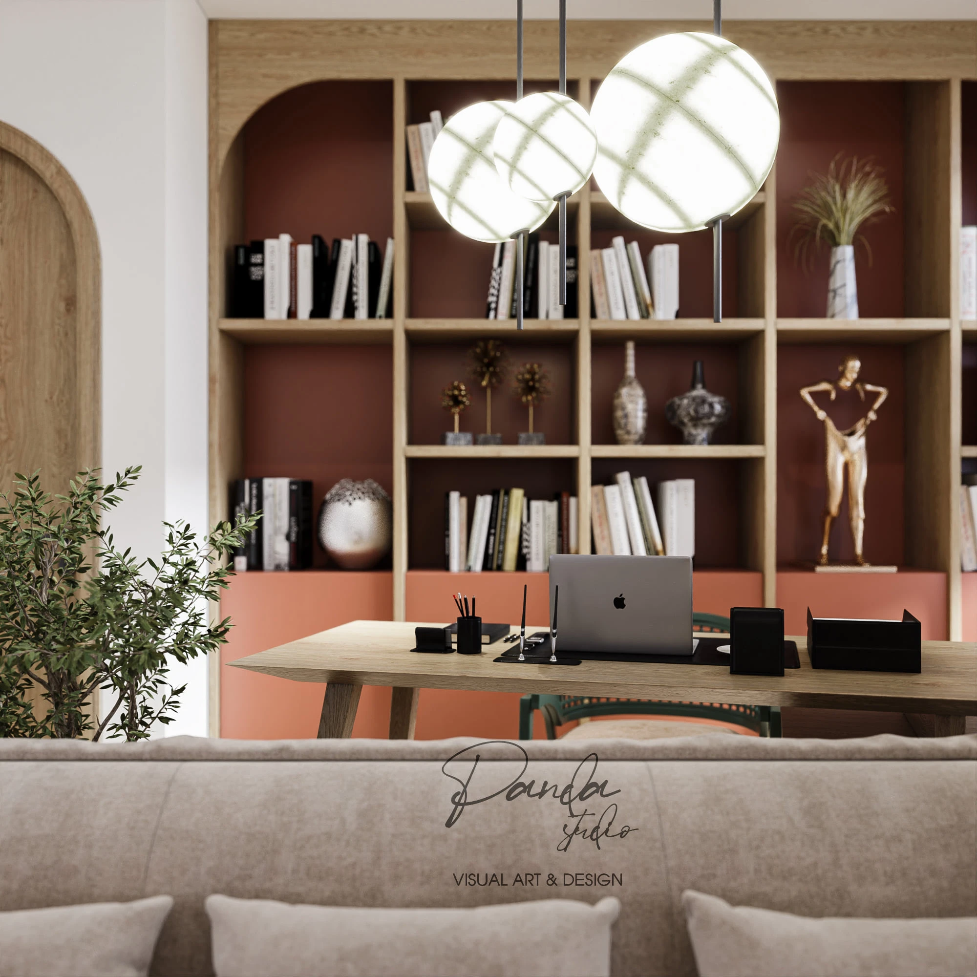 Sketchup Model Download Modern Living Room And Dining Room Vray Free ID 218000067 (Than Nguyen)