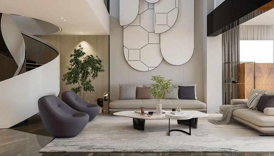 Sketchup Model Download Modern Living Room Free ID 100000202 (Quoc Vi Phan Phan)