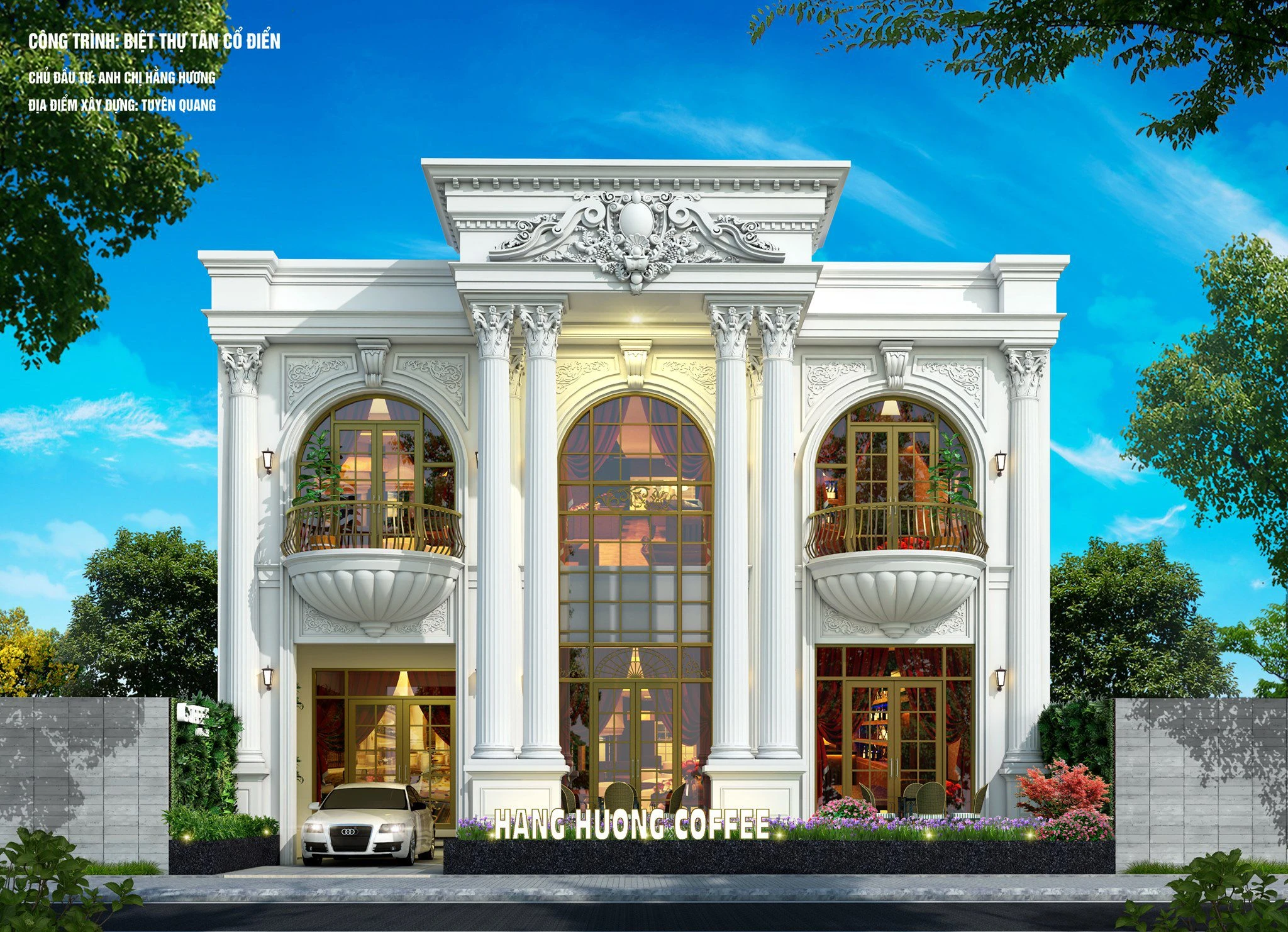 Sketchup Model Free Download Classical Exterior Vray ID 101000661 (Toan Hoang)