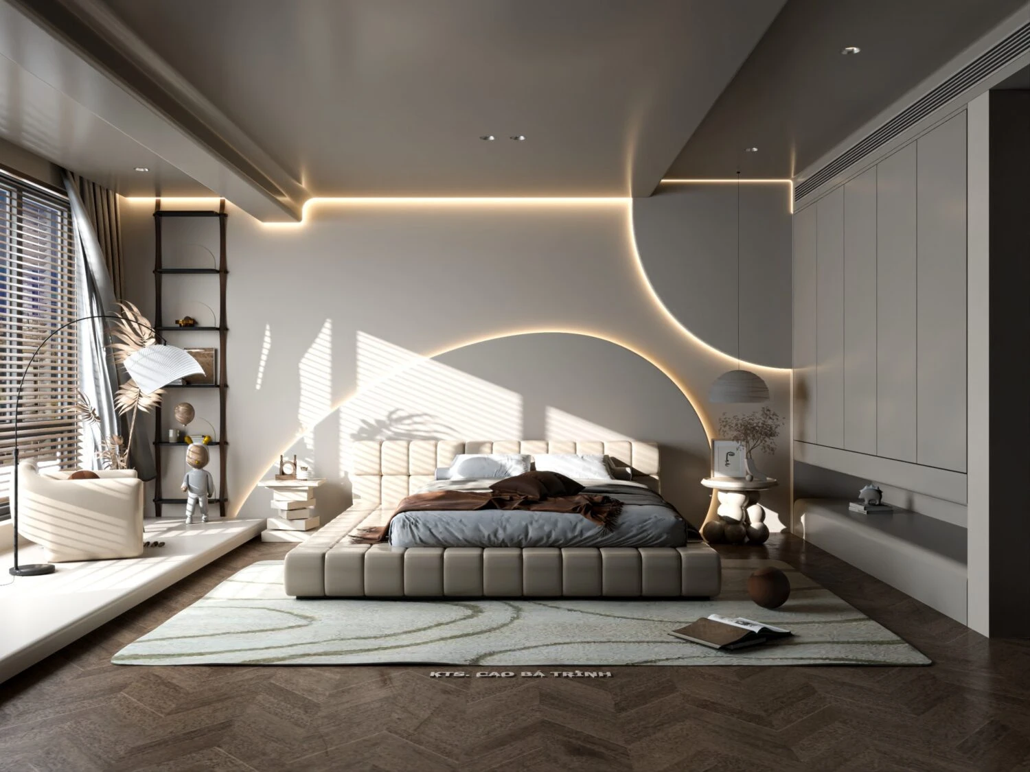 Sketchup Model Free Download Modern Bedroom Vantage ID 101000690 (Cao Ba Trinh)