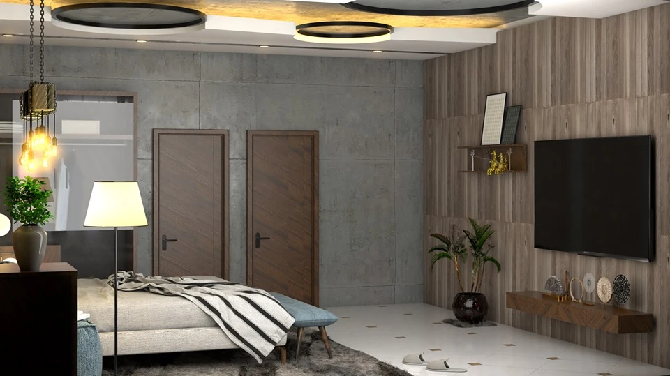 Sketchup Model Free Download Modern Bedroom Vray ID 101000251 (Lee Min Dung)