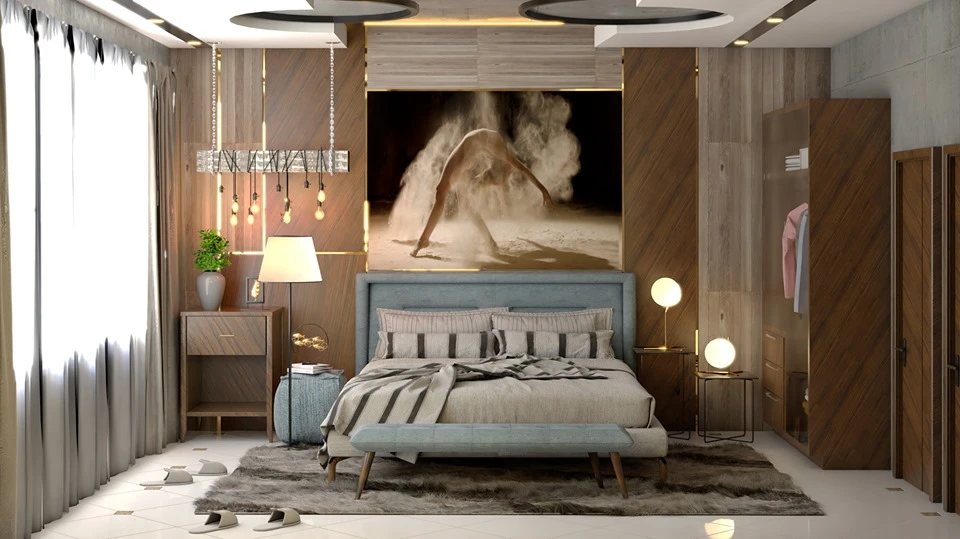 Sketchup Model Free Download Modern Bedroom Vray ID 101000251 (Lee Min Dung)