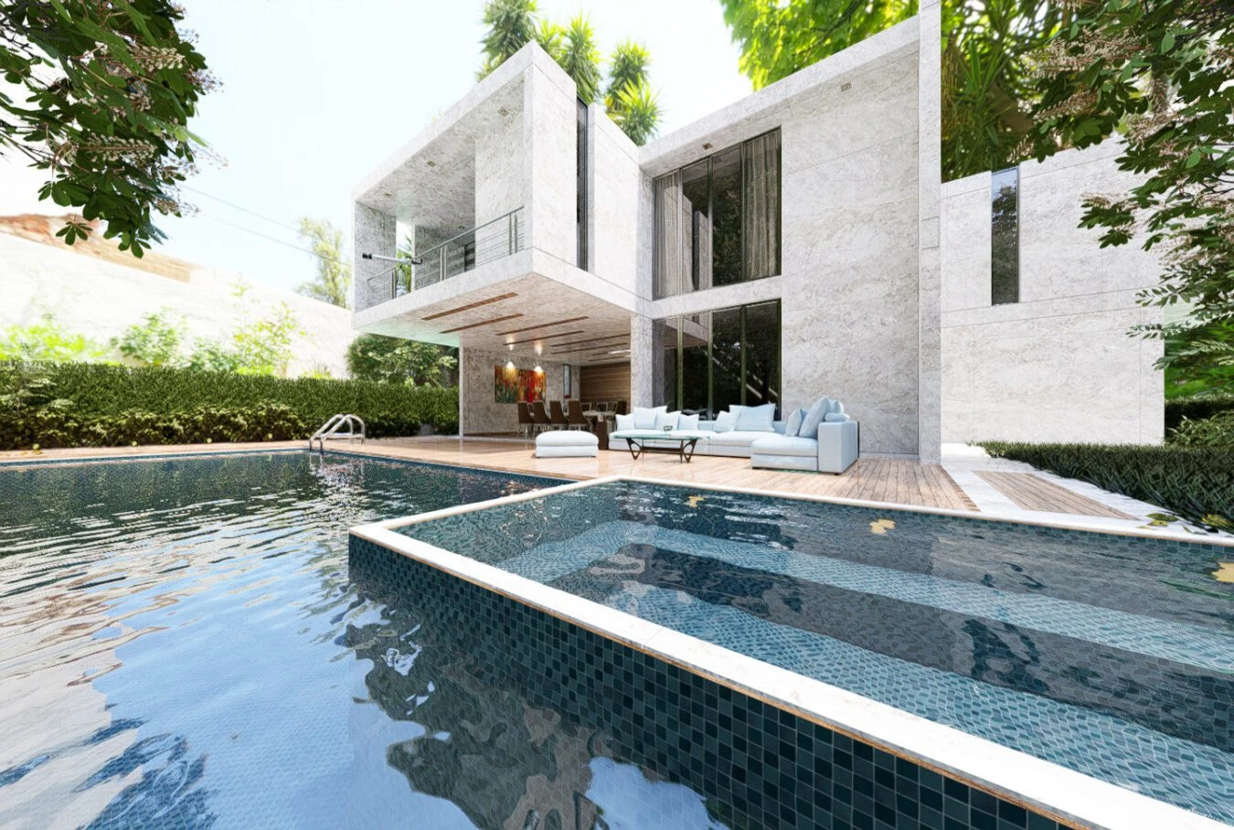 Sketchup Model Free Download Modern Exterior ID 101000381 (Minh Graphics)