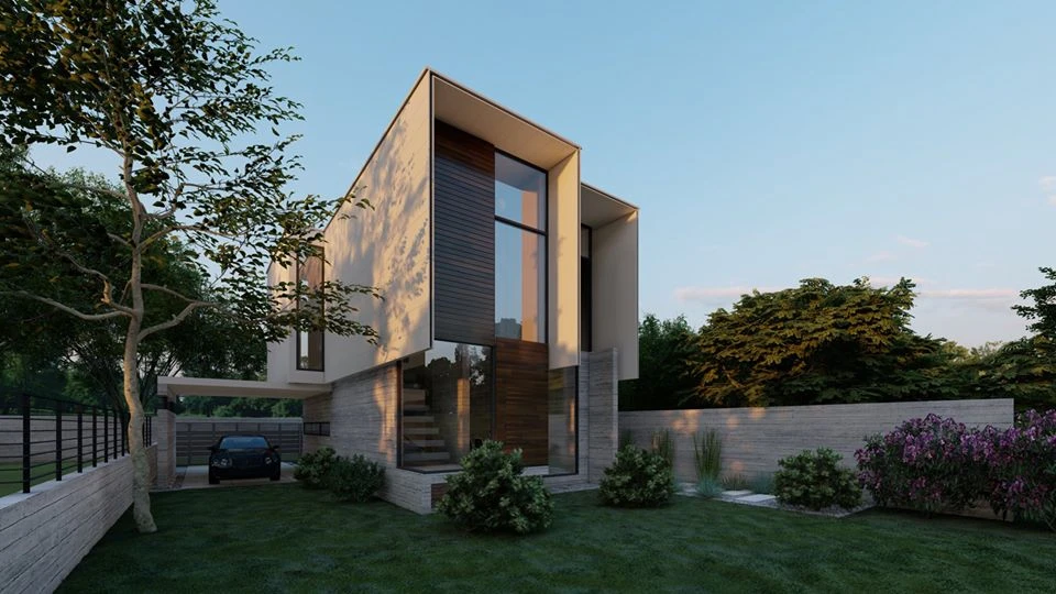 Sketchup Model Free Download Modern Exterior Lumion ID 101000631 (Nguyen Minh Tuan)