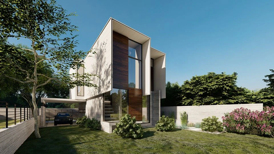 Sketchup Model Free Download Modern Exterior Lumion ID 101000631 (Nguyen Minh Tuan)