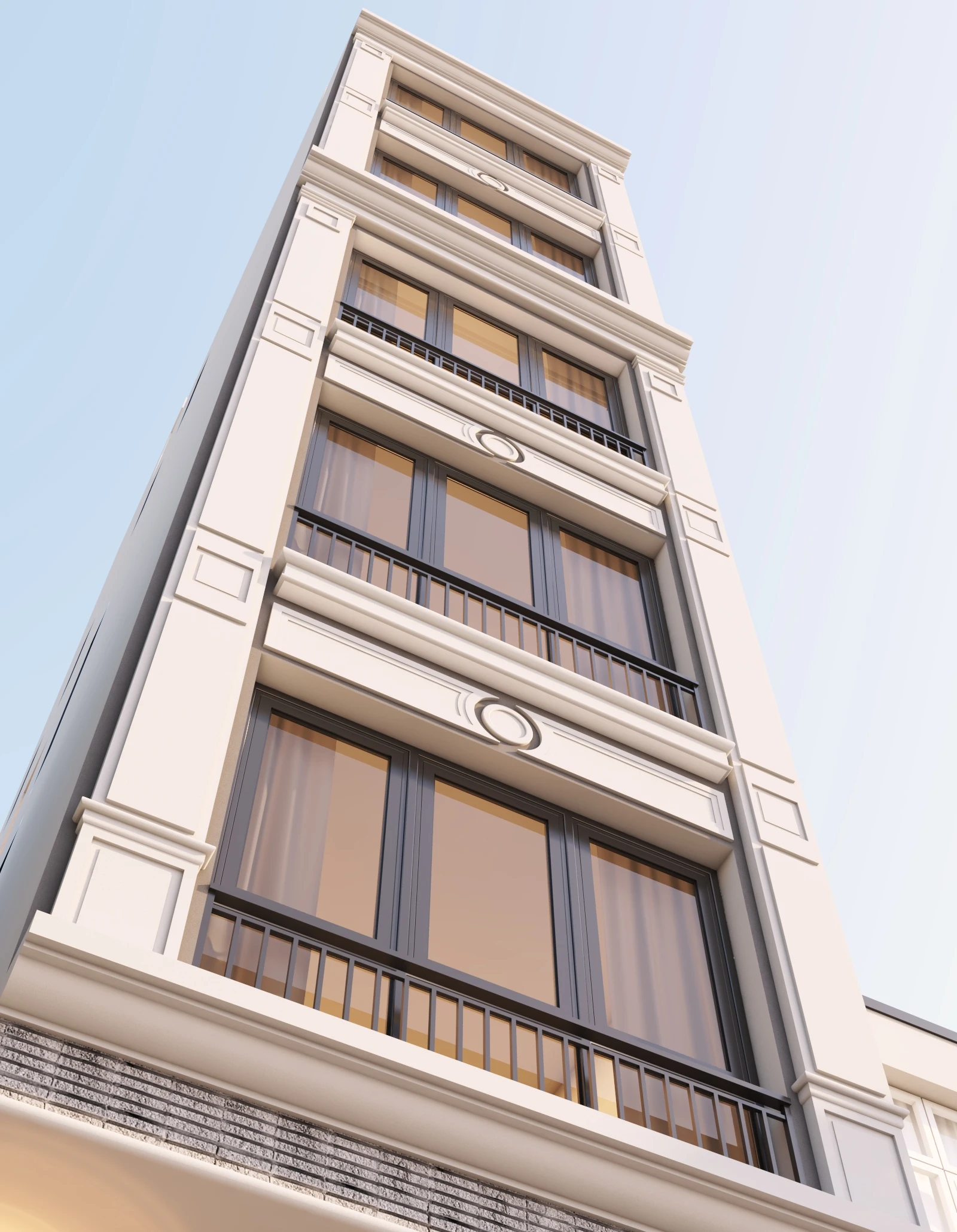 SketchUp Free Sketchup Model Free Download Modern Exterior Vray ID 101000571 (Ha Anh)