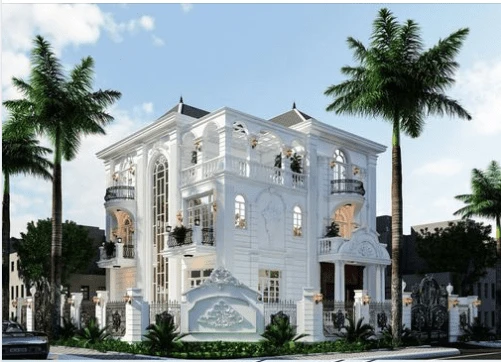 Sketchup Model Free Download Modern Exterior Vray ID 101000611 (Quang Trac)