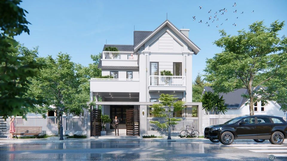 Sketchup Model Free Download Modern Exterior Vray ID 101000701 (Dat Houzz)