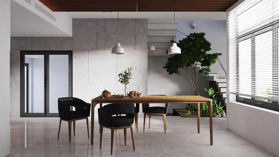 Sketchup Model Free Download Modern Living Room And Dining Room ID 218000031 (Tam Le)