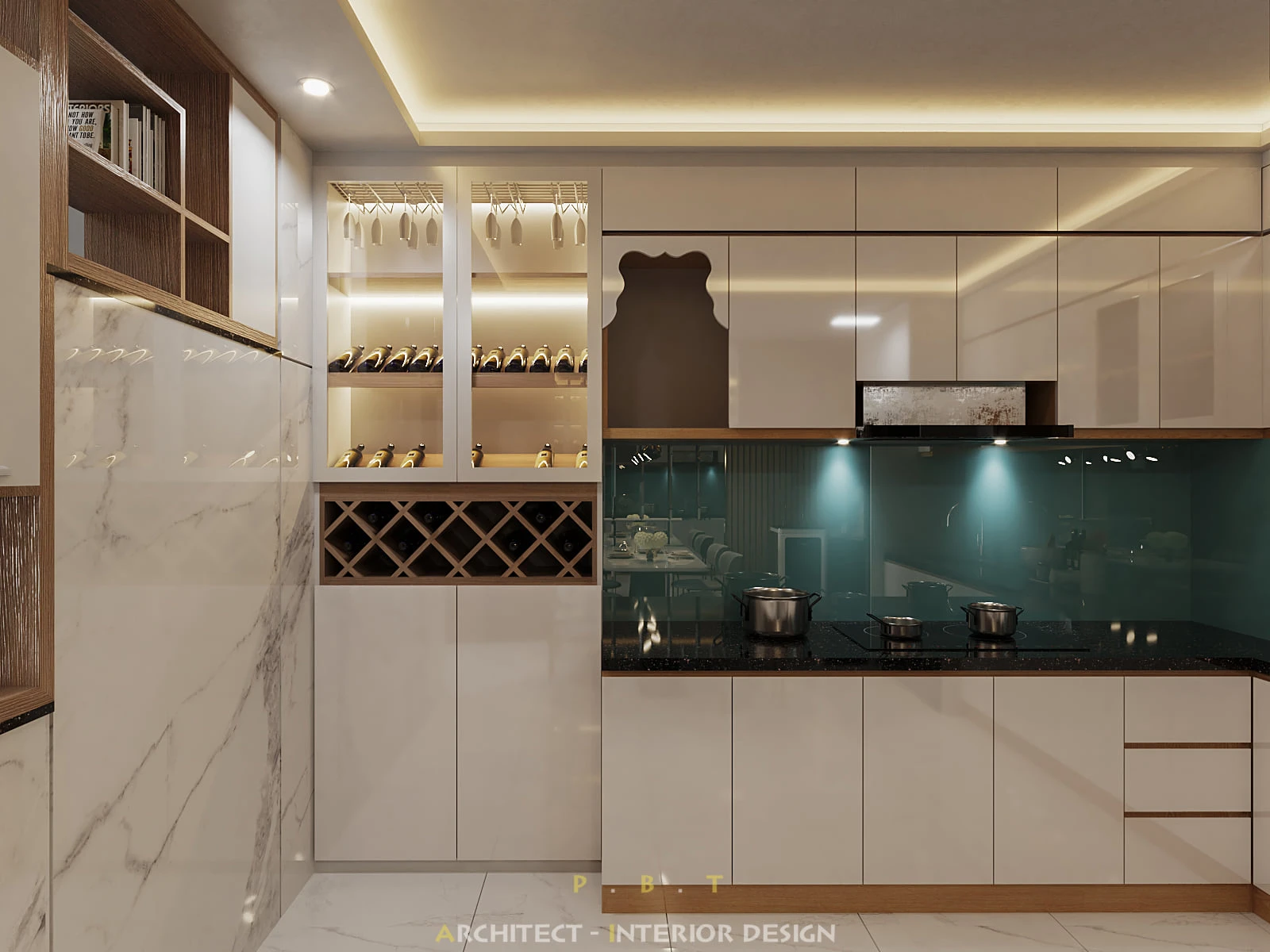 Sketchup Model Free Download Modern Living Room And Dining Room Vray ID 218000061 (Pham Bao Toan)