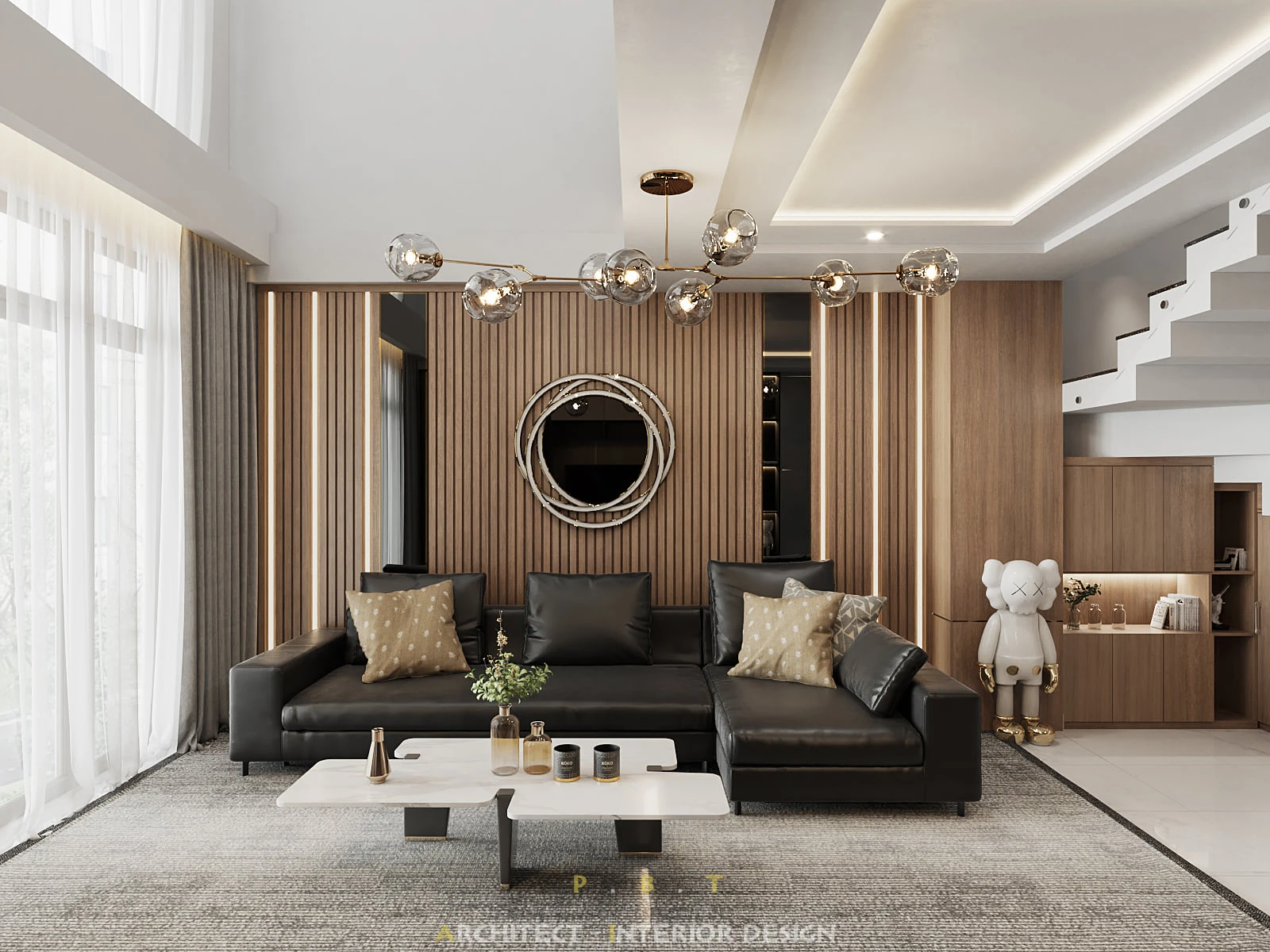 Sketchup Model Free Download Modern Living Room And Dining Room Vray ID 218000061 (Pham Bao Toan)