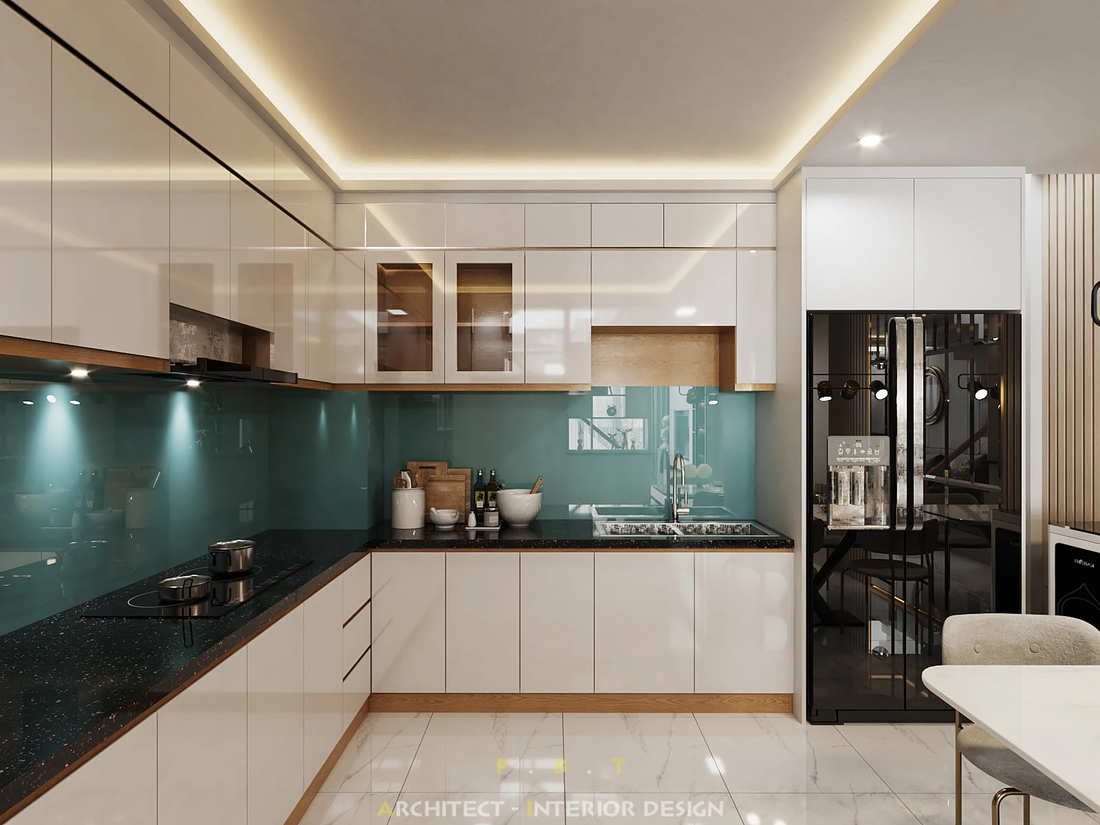 Sketchup Model Free Download Modern Living Room And Dining Room Vray ID 218000061 (Pham Bao Toan)