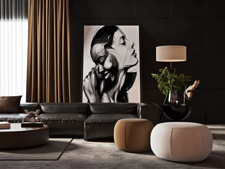 Sketchup Model Free Download Modern Living Room Vray ID 100000136 (Tung Nguyen)