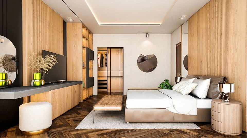 Sketchup Model Free Download Vray Modern Bedroom ID 101000281 (Duc Dung Dan)