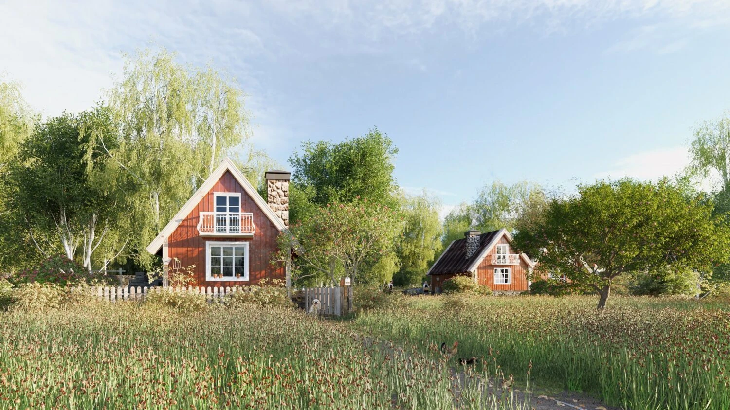 SketchUp Free Sketchup Model Free Download Vray Modern Exterior ID 101000321 (Le Phu Quoc)