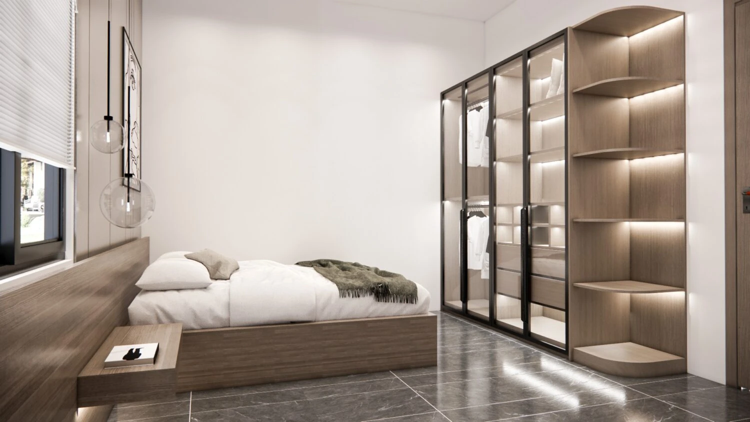 SketchUp Free Sketchup Scene Download Free Enscape Modern Bedroom ID 101000663 (Quan Viet Hoang)